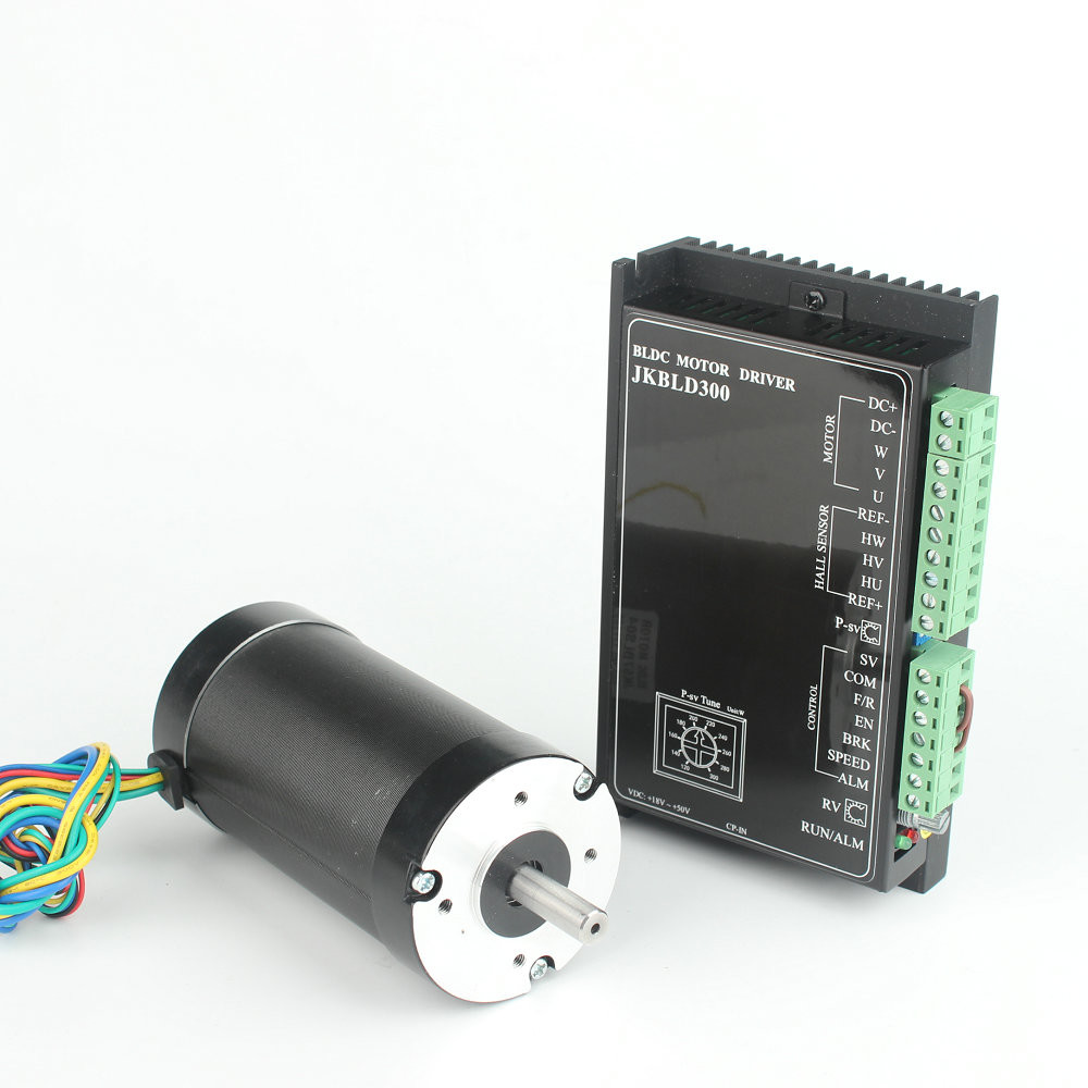 IP30 กันน้ำ 48v 80mm Brushless Dc Motor Honeywell Sensor