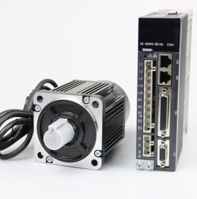 3000 รอบ / นาที IP65 ทอร์คสูง AC Servo Motor 750W พร้อม Driver และสายไฟ