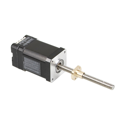 ราคาที่ดีที่สุด กลึบที่กําหนดเองเส้นตรงภายนอกไม่ติดเชื้อสกรูนํา Integrated Stepper Servo Motor กับ Driver สําหรับการแพทย์