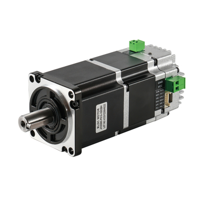 Jkongmotor 3000rpm 20W ถึง 750W Canopen RS485 มอเตอร์เซอร์โว DC ที่บูรณาการพร้อมกับ Encoder 17bit สําหรับเครื่องจักรทอ Textile