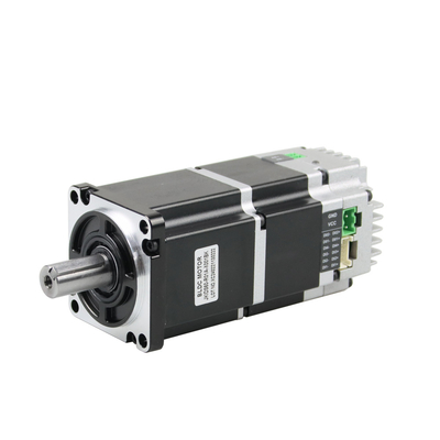Jkongmotor เครื่องยนต์เซอร์โว DC ที่บูรณาการ 24 36V 0.45nm 3000rpm 57X57mm 140W เครื่องยนต์เซอร์โว DC พร้อม RS485 Canopen สําหรับผ้า