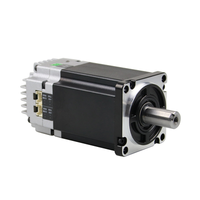 Jkongmotor เครื่องยนต์เซอร์โว DC ที่บูรณาการ 24 36V 0.45nm 3000rpm 57X57mm 140W เครื่องยนต์เซอร์โว DC พร้อม RS485 Canopen สําหรับผ้า
