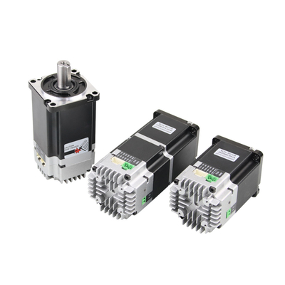 Jkongmotor เครื่องยนต์เซอร์โว DC ที่บูรณาการ 24 36V 0.45nm 3000rpm 57X57mm 140W เครื่องยนต์เซอร์โว DC พร้อม RS485 Canopen สําหรับผ้า