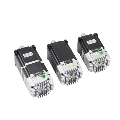 Jkongmotor เครื่องยนต์เซอร์โว DC ที่บูรณาการ 24 36V 0.45nm 3000rpm 57X57mm 140W เครื่องยนต์เซอร์โว DC พร้อม RS485 Canopen สําหรับผ้า