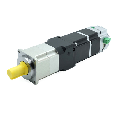 Jkongmotor 0.64N.m 200W RS485 Canopen Ethercat เครื่องยนต์เซอร์โวอินเทกรีต พร้อม Driver Brushless DC เครื่องยนต์เซอร์โวพร้อม Gearbox