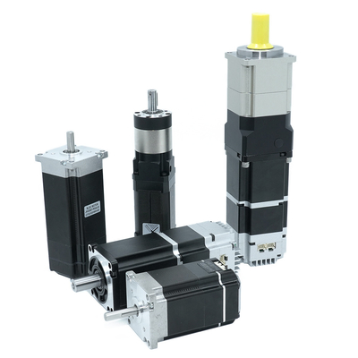 Jkongmotor 0.64N.m 200W RS485 Canopen Ethercat เครื่องยนต์เซอร์โวอินเทกรีต พร้อม Driver Brushless DC เครื่องยนต์เซอร์โวพร้อม Gearbox