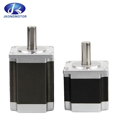 Jkongmotor 57bygh เครื่องยนต์ขั้นตอนไฟฟ้า CNC Hybrid Geared Stepper Motor พร้อมกล่องเกียร์ดาวเคราะห์ / เบรก / Encoder