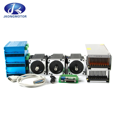 Jkongmotor Nema 11 17 23 24 34 Close Loop Hybrid Set รวมเครื่องยนต์สเตปเปอร์ปิดลุป พร้อมเครื่องปรับรหัส / เบรก / กล่องเกียร์