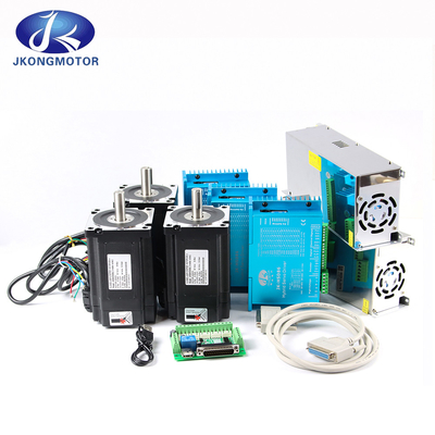 Jkongmotor Nema 11 17 23 24 34 Close Loop Hybrid Set รวมเครื่องยนต์สเตปเปอร์ปิดลุป พร้อมเครื่องปรับรหัส / เบรก / กล่องเกียร์