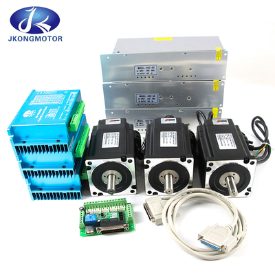 Jkongmotor Nema 11 17 23 24 34 Close Loop Hybrid Set รวมเครื่องยนต์สเตปเปอร์ปิดลุป พร้อมเครื่องปรับรหัส / เบรก / กล่องเกียร์