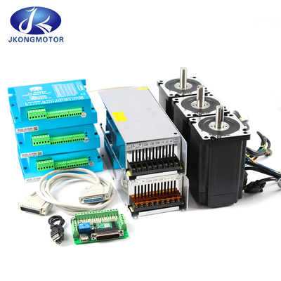Jkongmotor ทอร์คสูง 12Nm Nema34 ปิดวงจรเครื่องยนต์ stepper เส้นสําหรับเครื่องมีเพศสัมพันธ์