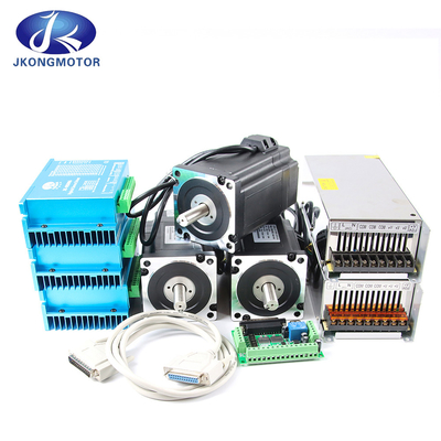 Jkongmotor ทอร์คสูง 12Nm Nema34 ปิดวงจรเครื่องยนต์ stepper เส้นสําหรับเครื่องมีเพศสัมพันธ์