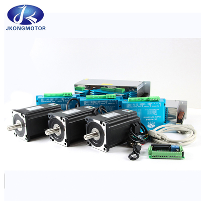 Jkongmotor ทอร์คสูง 12Nm Nema34 ปิดวงจรเครื่องยนต์ stepper เส้นสําหรับเครื่องมีเพศสัมพันธ์
