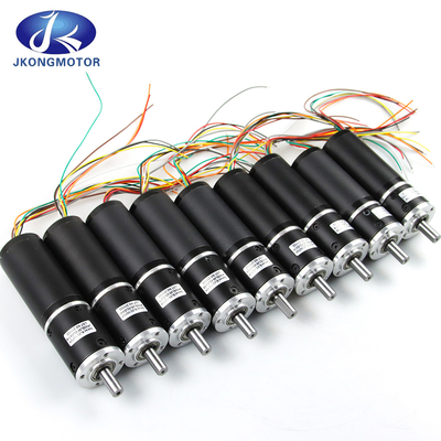 Jkongmotor ผู้ผลิตมืออาชีพ เครื่องยนต์ DC ไม่มีแปรง สามารถปรับปรุง Spec / ขนาด 28mm-130mm / พลังงาน 10w-2000w