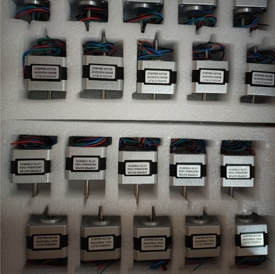 IMPULSE IM42HS34 Nema 17 มอเตอร์ขั้น 42HS34-0404B พร้อมแกนคู่สําหรับเครื่องพิมพ์ 3 มิติ