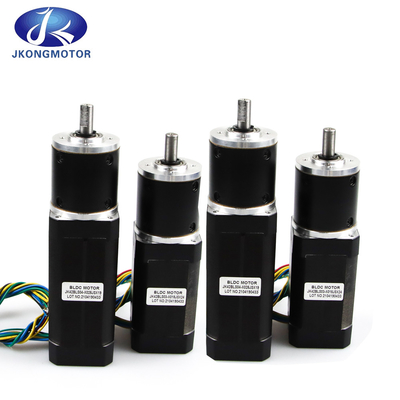Jkongmotor OEM ODM 12V 24V 36V BLDC มอเตอร์ไร้แปรง มอเตอร์ DC มอเตอร์ที่มี Encoder สําหรับ Baby Cradle JK42BLS01-X023