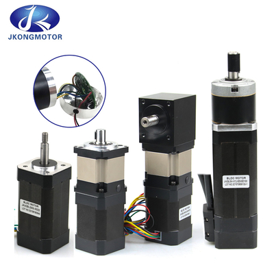 Jkongmotor OEM ODM 12V 24V 36V BLDC มอเตอร์ไร้แปรง มอเตอร์ DC มอเตอร์ที่มี Encoder สําหรับ Baby Cradle JK42BLS01-X023