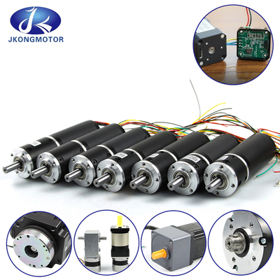 Jkongmotor OEM ODM 12V 24V 36V BLDC มอเตอร์ไร้แปรง มอเตอร์ DC มอเตอร์ที่มี Encoder สําหรับ Baby Cradle JK42BLS01-X023