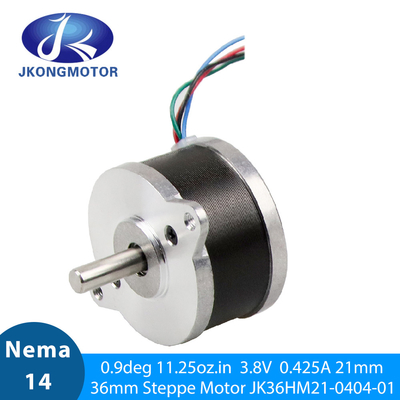 ขายร้อน 0.9 องศา 36 มม มอเตอร์ stepper JK36HM21-0404-01 สําหรับเครื่องจักรอัตโนมัติ