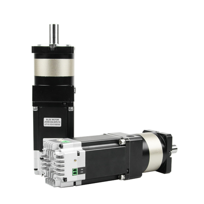 โรงงาน Jkongmotor Nema24 60mm1.27nm DC Servo Motor 3000RPM 400W 48V เครื่องขับขี่ Canopen ที่บูรณาการสําหรับหุ่นยนต์ Agv อัตโนมัติ