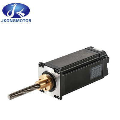 Jkongmotor โรงงานจีน Nema8 11 14 16 17 23 24 34 มอเตอร์ขั้นเส้นที่มีสกรูนําสําหรับเครื่องพิมพ์ 3d มอเตอร์ขั้นเส้น