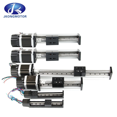 Jkongmotor โรงงานจีน Nema8 11 14 16 17 23 24 34 มอเตอร์ขั้นเส้นที่มีสกรูนําสําหรับเครื่องพิมพ์ 3d มอเตอร์ขั้นเส้น