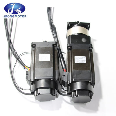 Jkongmotor OEM ODM ปรับแต่งมอเตอร์ DC แบบไร้แปรงถ่าน 33 42 57 60 80 86 110 130 มม. พร้อมเบรก ตัวเข้ารหัส เกียร์บ็อกซ์ ไดรเวอร์ในตัว