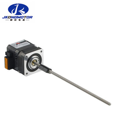 Jkongmotor Nema 17 ระบบการเคลื่อนไหวเชิงเส้นแม่นยํา เครื่องยนต์ขั้นเชิงเส้นที่มีตัวขับที่บูรณาการสําหรับเครื่องปรับจิป