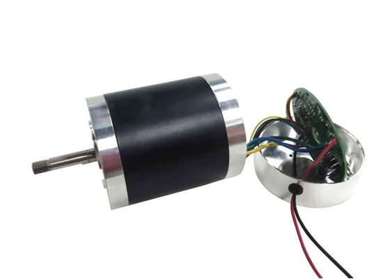 80 มม. รอบ 0.28Nm 2500rpm 24v Bldc มอเตอร์ไฟฟ้าแบบไม่มีแปรง