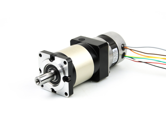 กระปุกเกียร์ 24V 0.11NM 2500rpm 3 เฟส Brushless DC Gear Motor