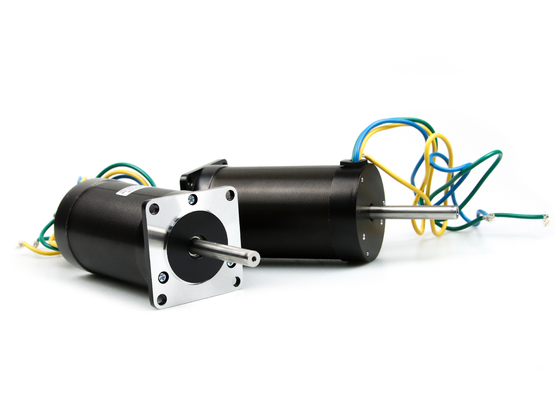 48vdc 400w 8000rpm 0.48NM ความเร็วสูง 57mm 400w Bldc มอเตอร์พร้อม 8 ขั้ว