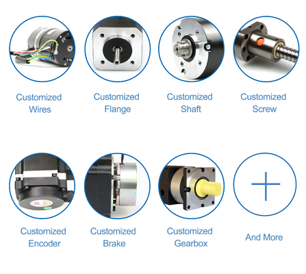 48V 500w 60mm Brushless DC Motor 3000rpm ความเร็วในการหมุน