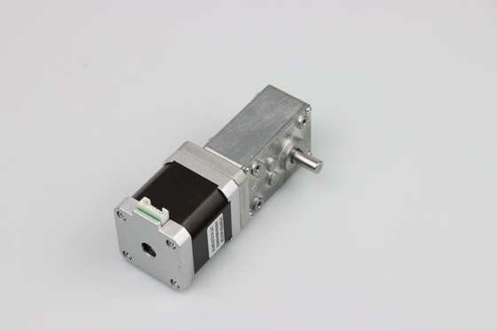 78.5ozIn 1.5A 5.76V Nema 17 Worm Gearbox Stepping เครื่องยนต์ สำหรับเครื่องแกะสลักด้วยเลเซอร์