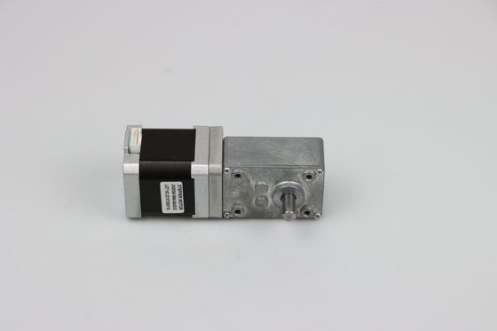 78.5ozIn 1.5A 5.76V Nema 17 Worm Gearbox Stepping เครื่องยนต์ สำหรับเครื่องแกะสลักด้วยเลเซอร์