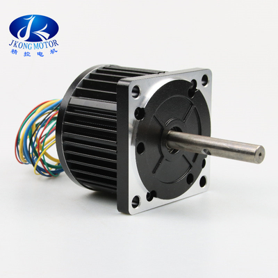 24V 60W 1800rpm 3ph DC มอเตอร์ 80mm เส้นผ่านศูนย์กลางปรับแต่งได้