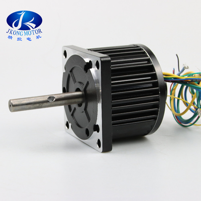 24V 60W 1800rpm 3ph DC มอเตอร์ 80mm เส้นผ่านศูนย์กลางปรับแต่งได้