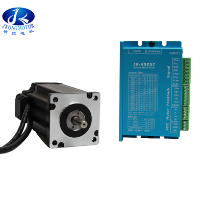 Nema 24 2 เฟส 1.8 องศา 3Nm Easy Servo Motor Kit สำหรับเครื่อง CNC