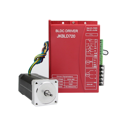 JKBLD720 ตัวควบคุมมอเตอร์ DC แบบไม่มีแปรงไม่มีแปรง Bldc Controller 24VDC - 48VDC 0A - 15A 0 - 720w