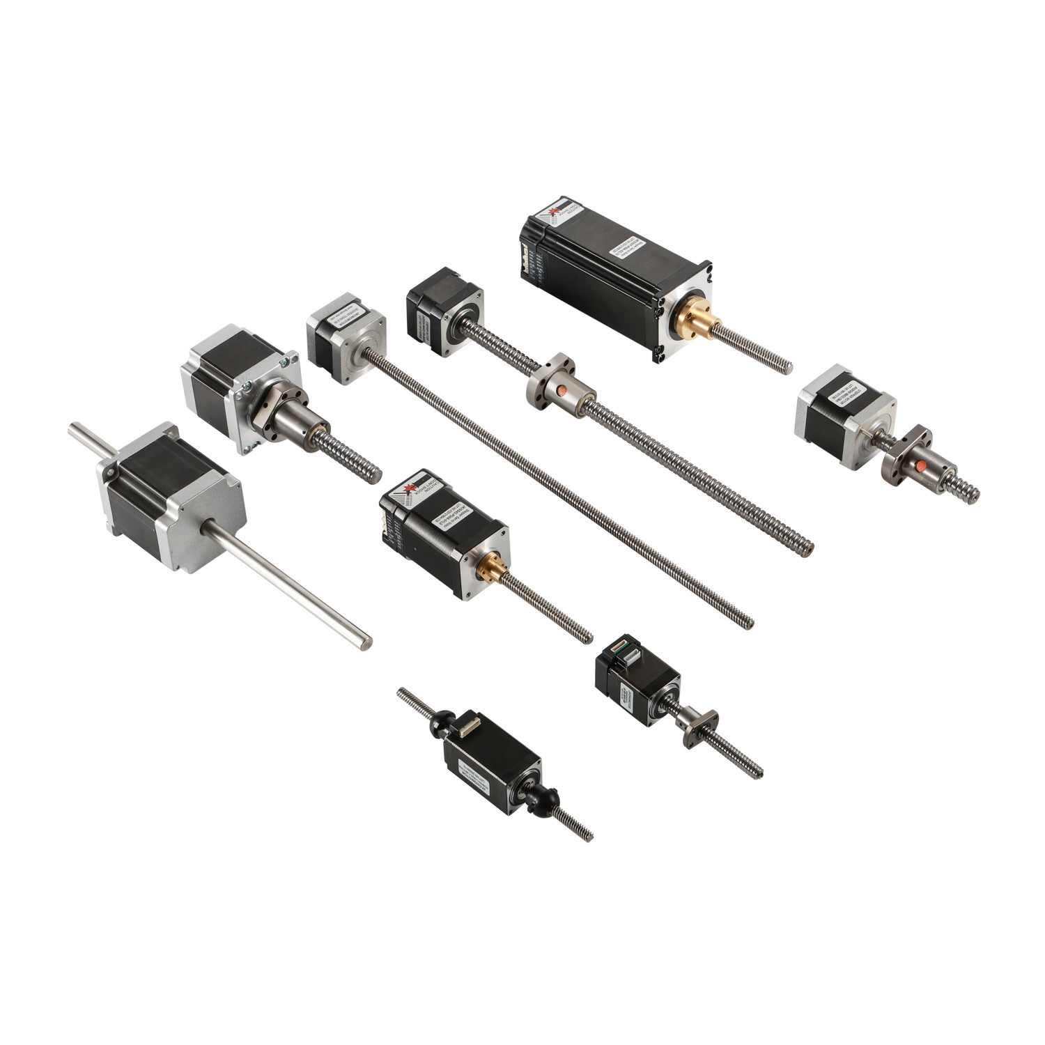 Jkongmotor มืออาชีพพาณิชย์ อายุยาว NEMA 8 11 17 23 24 34 มินิ stepper มอเตอร์เส้นตรงที่มีสกรูนํา ราคาที่ดีที่สุด