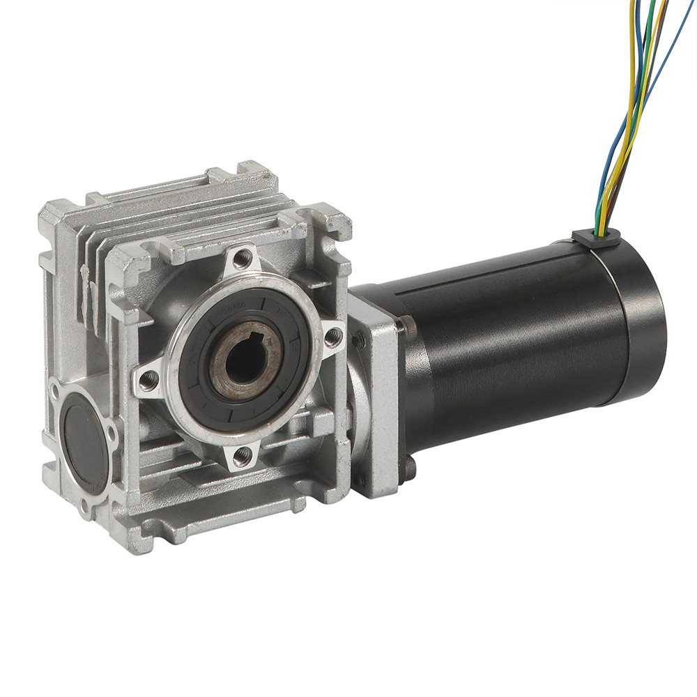 Jkongmotor Worm Gear Brushless DC Motor 200w 400w 80mm BLDC Motor 24V 48V Nema23 34 กล่องเกียร์ดาวเคราะห์ / เบรก / เอ็นโคเดอร์