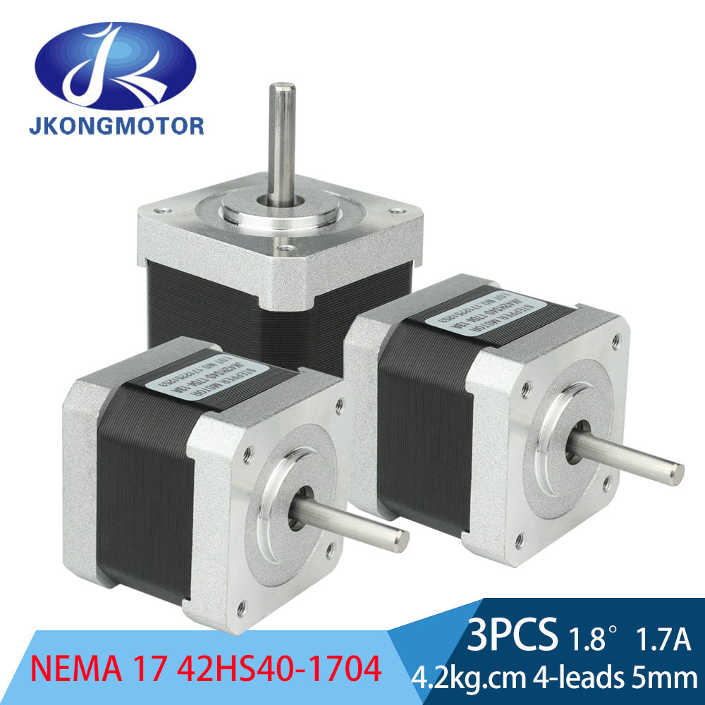 ขายร้อน nema 17 มอเตอร์ stepper nema 17 42h40-1704-13A สําหรับเครื่องพิมพ์ 3 มิติ