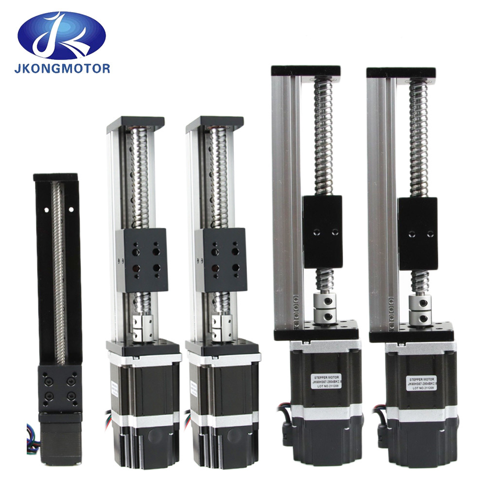 Nema 8 11 14 17 23 เครื่องขับเคลื่อนเครื่องยนต์เส้นตรง เครื่องขับเคลื่อนเครื่องยนต์ยกกระสุนกระบอกสกรูเครื่องยนต์ Micro Stepper Motor