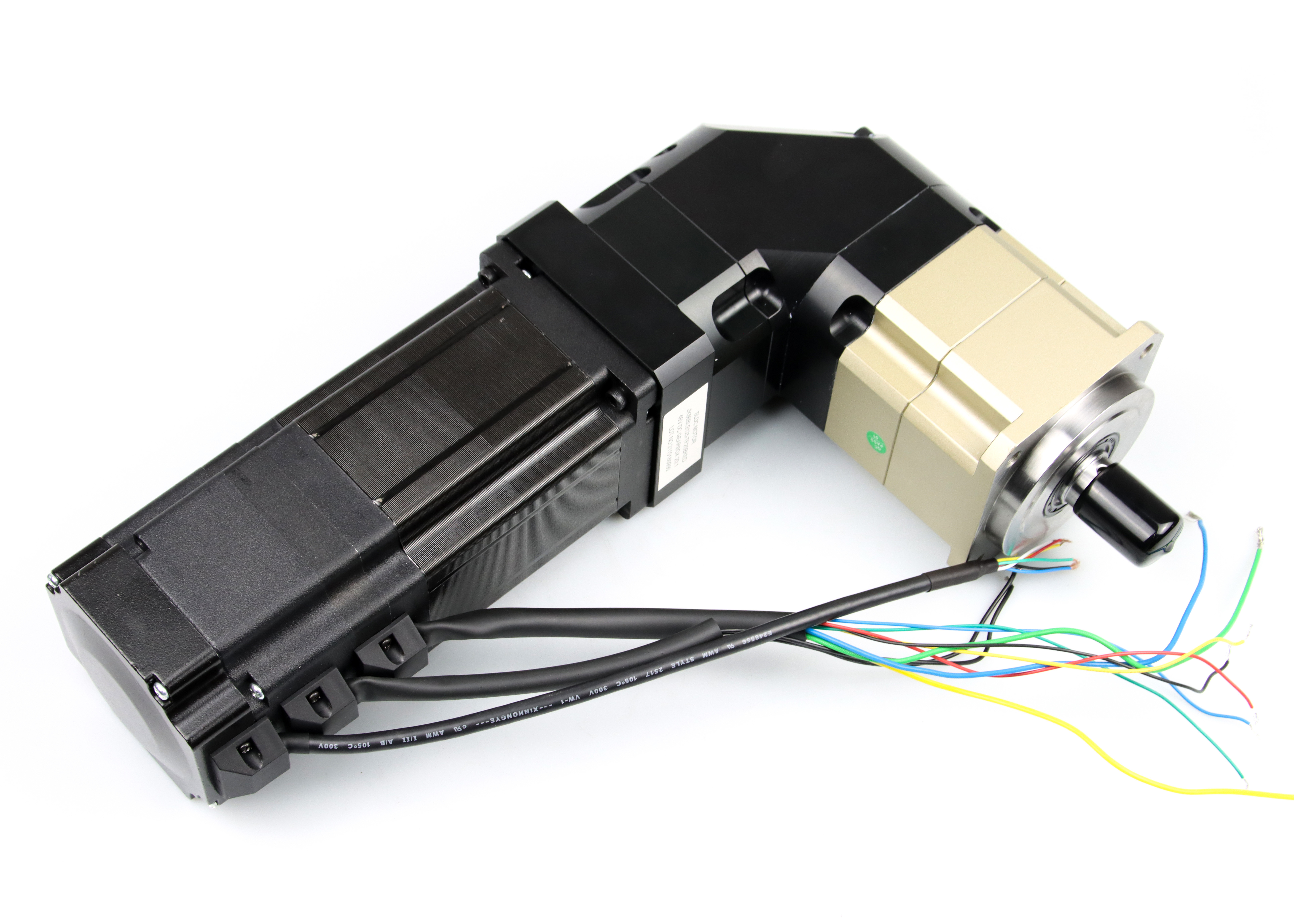 3 เฟส 48v 660w 3000rpm Brushless DC Gear Motor พร้อมตัวเข้ารหัส