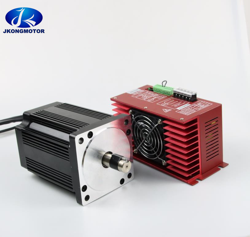 4HP 3kw 24V 10Nm Nema 52 Brushless DC Motor ความแม่นยำสูง