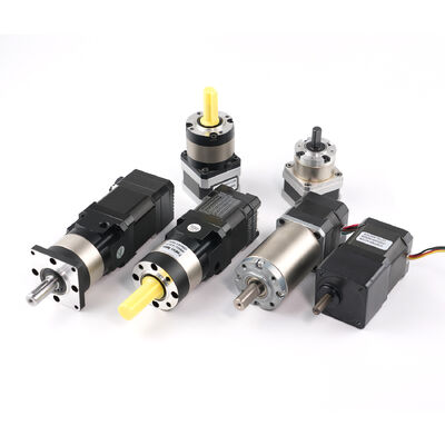 Jkongmotor OEM ODM มอเตอร์สเต็ปปิ้งแบบไฮบริด ไบโพลาร์ ยูนิโพลาร์ พร้อมเกียร์บ็อกซ์, ตัวเข้ารหัส, เบรก, ไดรเวอร์ในตัว