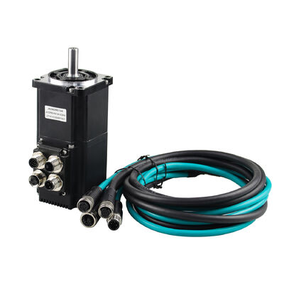 Jkongmotor มอเตอร์เซอร์โว DC แบบบูรณาการกันน้ำ IP65 RS485 CANopen OEM ODM Nema 17 23 24 34 มอเตอร์เซอร์โว Bldc แบบไร้แปรงถ่านพร้อมไดรเวอร์ในตัวแบบบูรณาการ